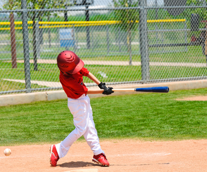 baseball swing and miss